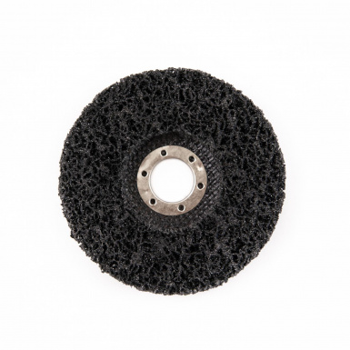 Круг зачистной из синтетического волокна ROSSVIK 115*22мм черный, 80м/с, 12250об/мин